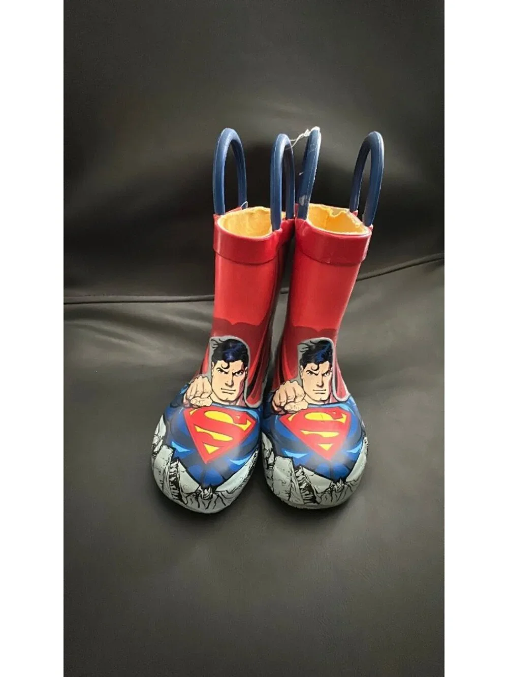 2010s Superman rain boots size 6